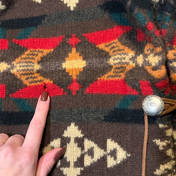 Vintage Lauren Ralph Lauren Hand Knit Cardigan - Picture 8 of 11